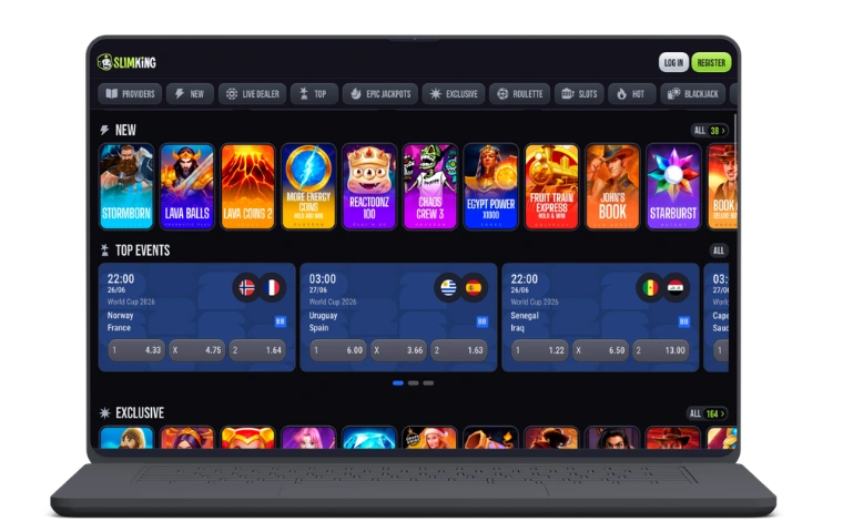 SlimKing Casino inicio de sesión